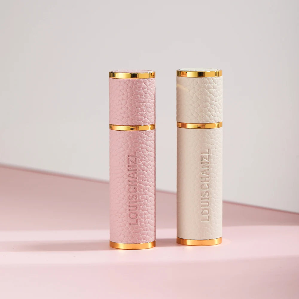 Louischanzl magneet Parfum Verstuiver Draagbare lederen Verstuiver voor aan boord Strakke afdichting Reizen Parfum Spray cadeau 5ml