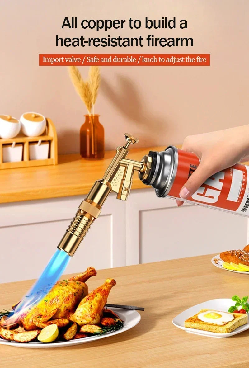 Lasbrander Gasbrander Vlammenwerper Gasbrander Soldeerbrander Koken Barbecue Automatische Ontstekingsbrander Keuken Bakgereedschap