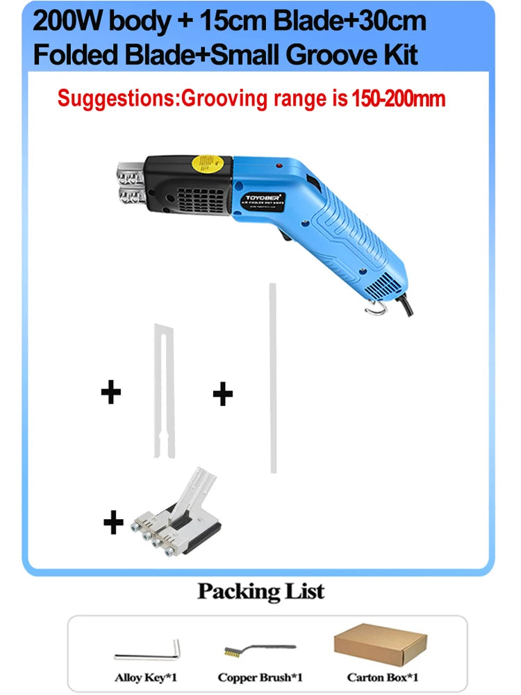 Macchina Utensile Taglierina a Caldo ad Aria Fredda per Taglio di Gommapiuma, Scanalature, Scanalature, Polistirolo, Tessuto, Corda, Coltello Riscaldante Elettrico a Caldo