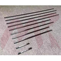 Side Molding Door Trim Garnish For G Class W463 W464 G350 G400 G500 G55 G63 G65 Sliver Black Carbon Kit