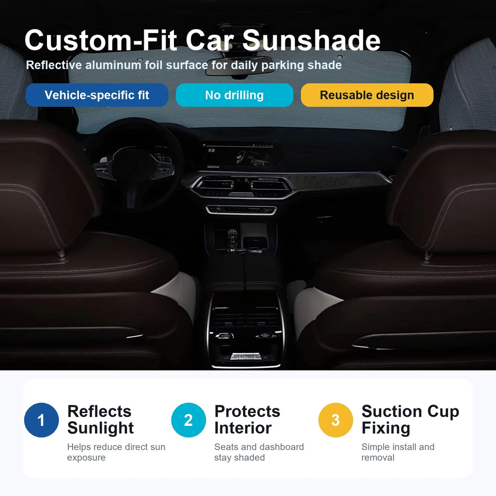 For Porsche - Porsche Taycan 4 Cross 2021-2026 Full Set Car Window Sunshades UV Block Privacy Heat Insulated Foldable Car Curtai