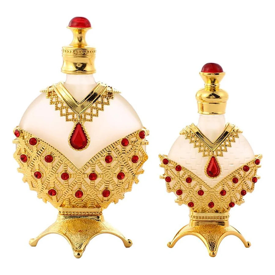 Set di Boccette di Profumo con Strass di Cristallo, Boccette Contagocce in Vetro Ricaricabili da 30ml e 10ml per Oli Essenziali, Accessori da Donna