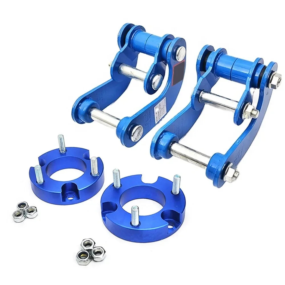 25mm Front Absorber Spacers +Rear Comfort Anti Shock G-Shackles Lift Kit For Toyota Hilux VIGO 2005-2014 Suspension Accessories