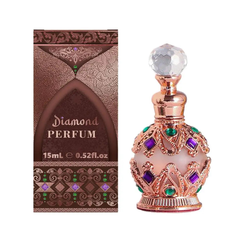 Exotische Arabische parfum voor vrouwen, betoverend bloemenboeket met roos, jasmijn & vanille langdurige feromoon-geïnfuseerde geur