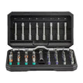 Set di cacciaviti a cricchetto magnetici senza fili 42 in 1 portatile mini maniglia kit di attrezzi di precisione per la riparazione domestica