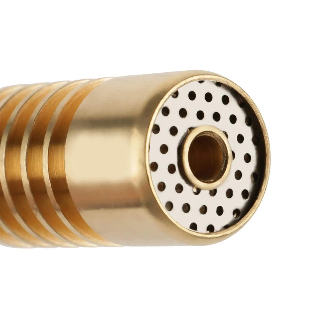 Saldatore Portatile a Gas Cannello da Cucina Bruciatore a Gas Portatile Torcia Fiamma Butano per Saldatura ad Alta Temperatura Accendino a Gas Torcia da Campeggio Esterno BBQ Gas