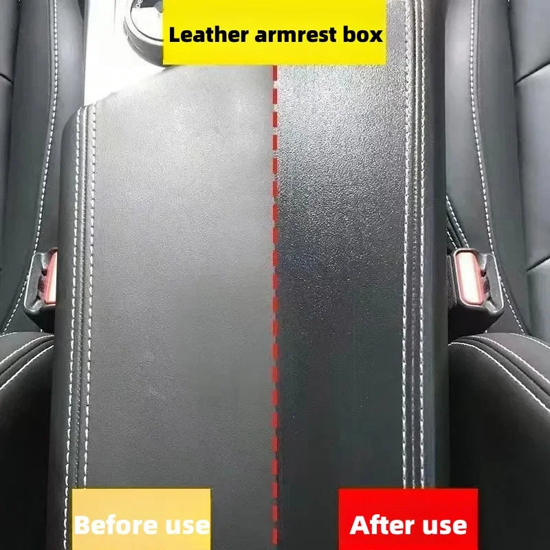 B1257 Car Interior Plastic Leather Scratch Repair Paste Auto Polishing Wax Repair Anti-Aging Paste Tires Seats Steering Wheel