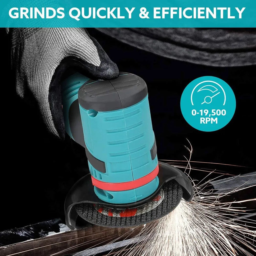 12V Accu Haakse Slijper 19500 tpm Lithium Batterij Mini Polijst Slijpmachine Diamant Doorslijper