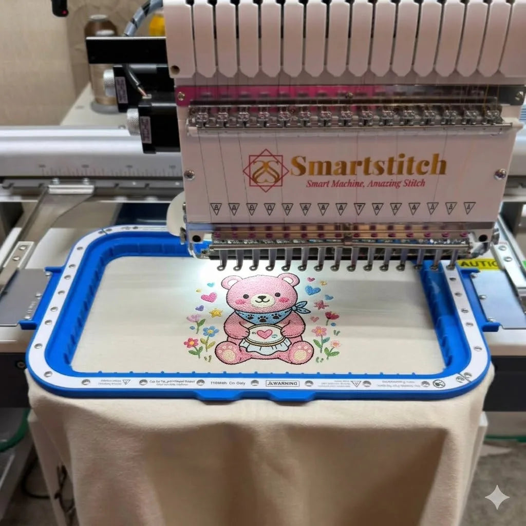Macchina Smartstitch S-1001/S-1201/S-1501/S-1501 Ultra/S-1501 Plus/S1502 adatta per telaio da ricamo magnetico Sewtalent Mighty Hoop