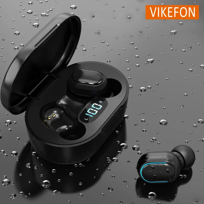 Wireless Headphones Bluetooth E7S TWS Earphone Control Sport Headset Waterproof for Smartphones Sports PBUG Gaming Accessories