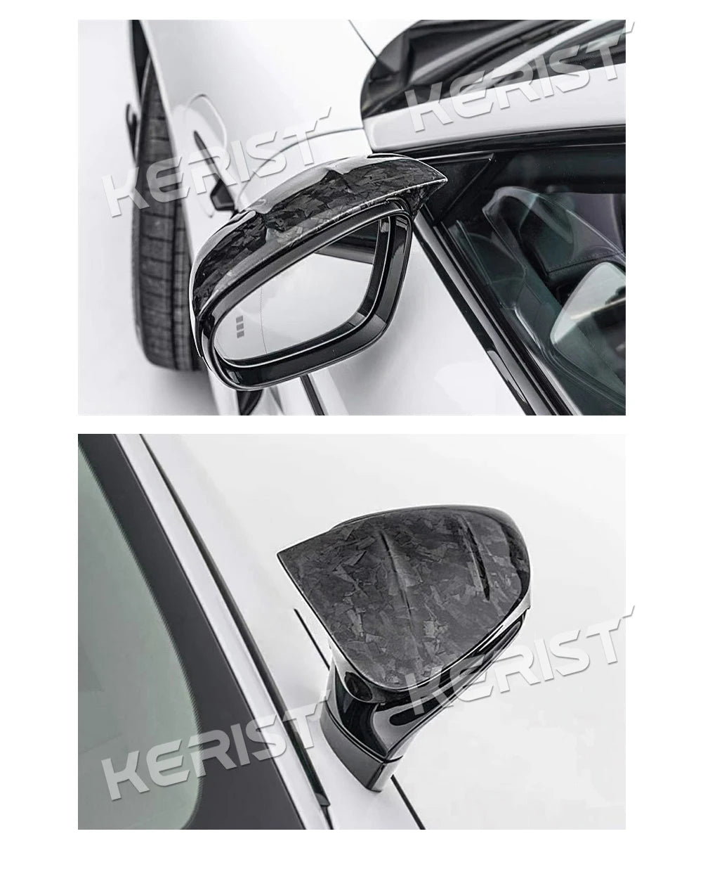 For Porsche Taycan RWD 4S Turbo S rear lip / trunk 2019-up Carbon fiber Body Kits Front Lip Rear Spoiler Side Skirts Diffuser