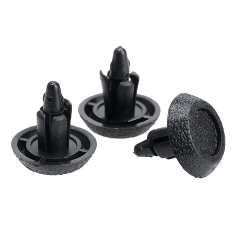 20/100Pcs 7mm Fastener Push Clip Car Carpet Clamps Engine Covers Fastener Auto Landing Panels Clips