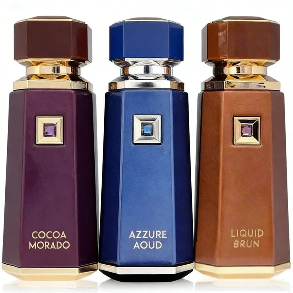 Arabisch Langdurig parfum Vloeibaar Brun Cacao Morado Azzure Aoud French Avenue Geur Houtachtig Kruidig Vanille Parfum Damesparfum