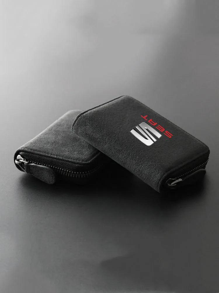 Borsa per carte multifunzionale Porta carte di credito Portafogli con cerniera Porta carte Borsa portachiavi per MG MG6 3 5 7 TF ZR ZS HS GS GT RX5 RX8