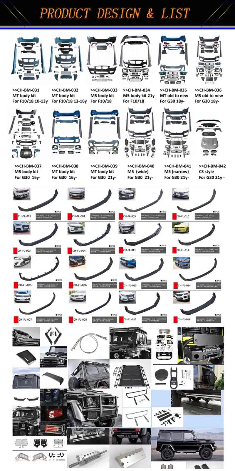 High quality New style G Class w463 Exhaust System Fit for G Class Exhaust Systems Before  2018y  Car Accessories