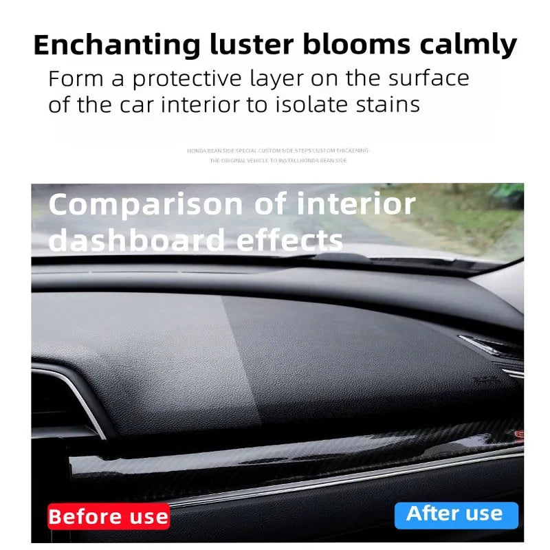 Automotive Plastic Repair Agent Car Interior Exterior Plastic Polishing Wax, Scratch Repair Anti-aging Cream, Suitable for Tires