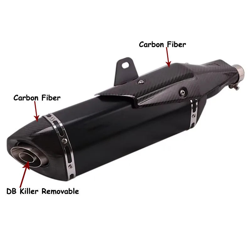 Motorcycle Exhaust Muffler Escape Tube Header Link Pipe Slip On For Honda X-ADV 750 X ADV750 ADV 2017 2018 - 2023