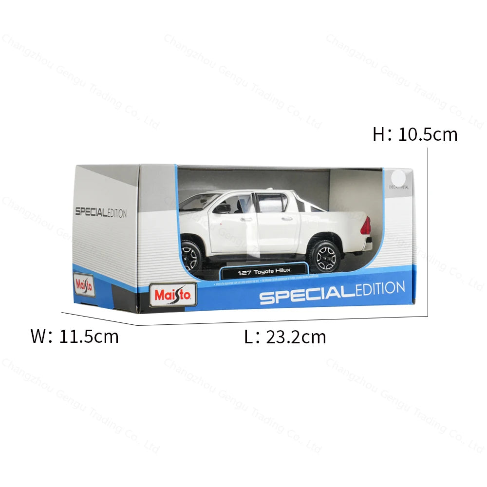 Maisto 1:27 Toyota Hilux Static Die Cast Vehicles Collectible Model Car Toys