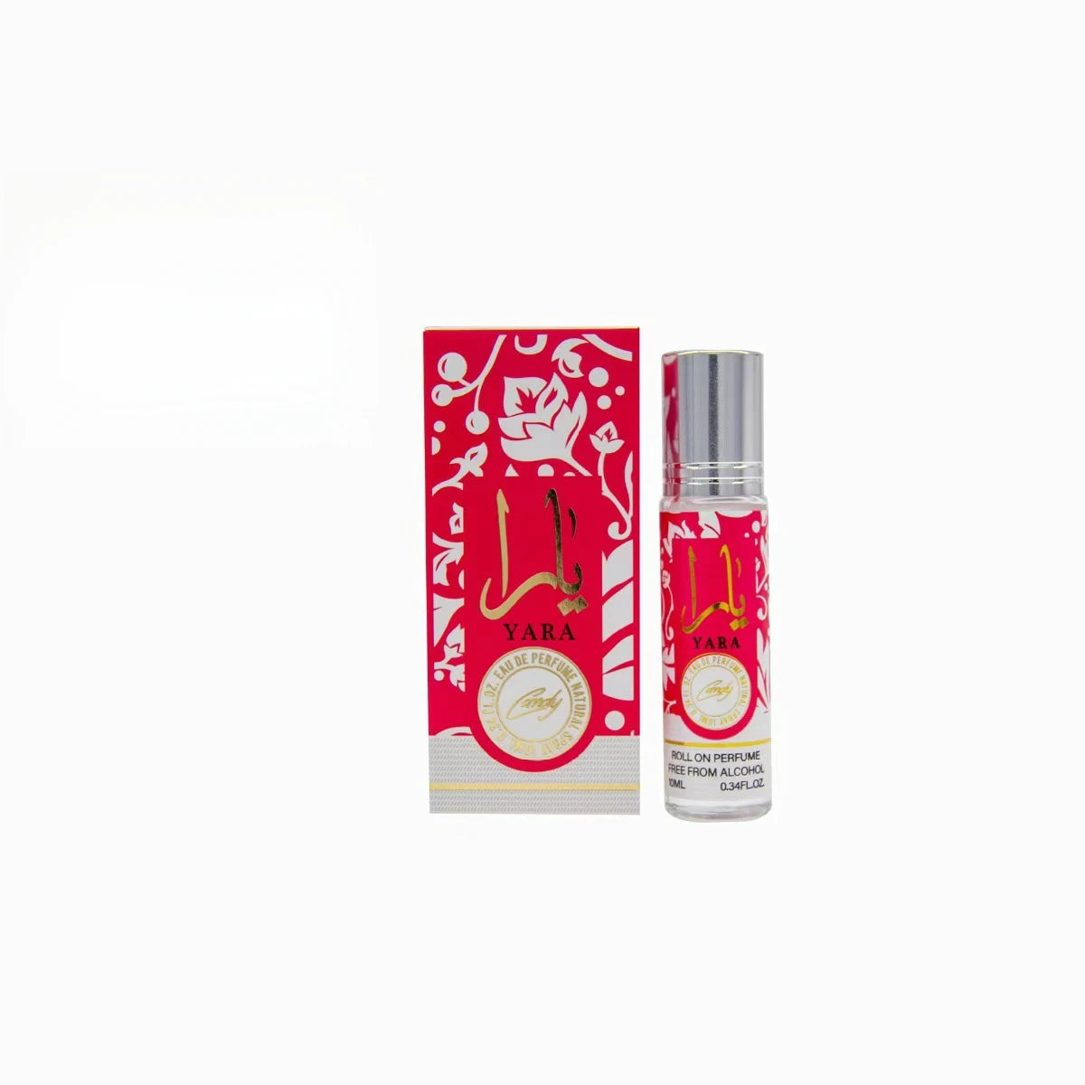 10 ml YARA Roll-On Geur, Unisex Langhoudende Lichte Geur, Midden-Oosterse Stijl Eau de Parfum Olie