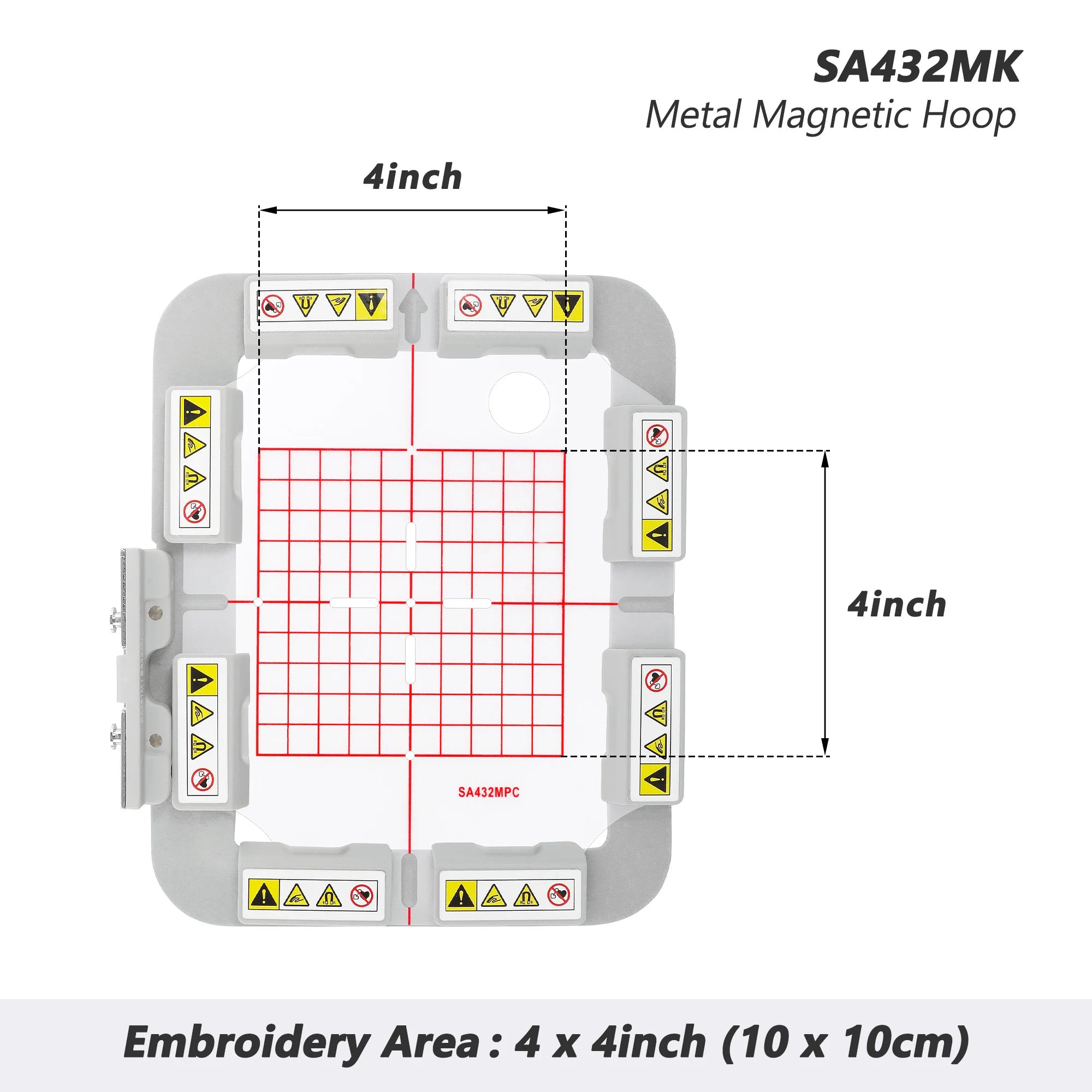 Kit telaio magnetico 3in1-AMK per Brother Innovis SE725, SE700, SE625, SE600, M240ED, PE545, PE500, PE525, 950D, PE540D, Innovis 950