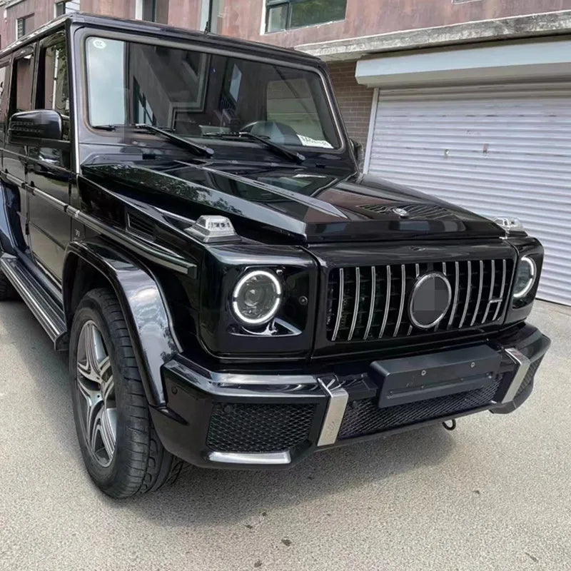 For W463 Mercedes Benz G-Class G350 G500 G55 G63 G65, Upgrade To W464 Geometric Led Headlights, Old Model Updated To New Style