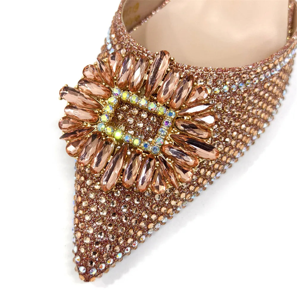 Sandali da donna nigeriani di alta qualità, stile italiano, sandali da donna africani, scarpe di lusso firmate, scarpe da donna 2025