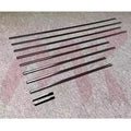 10pcs Acrylic Side Body Moulding Cover Trim Accent For Benz AMG W463 G63 G65 G500 Sticker Accessories Car Styling