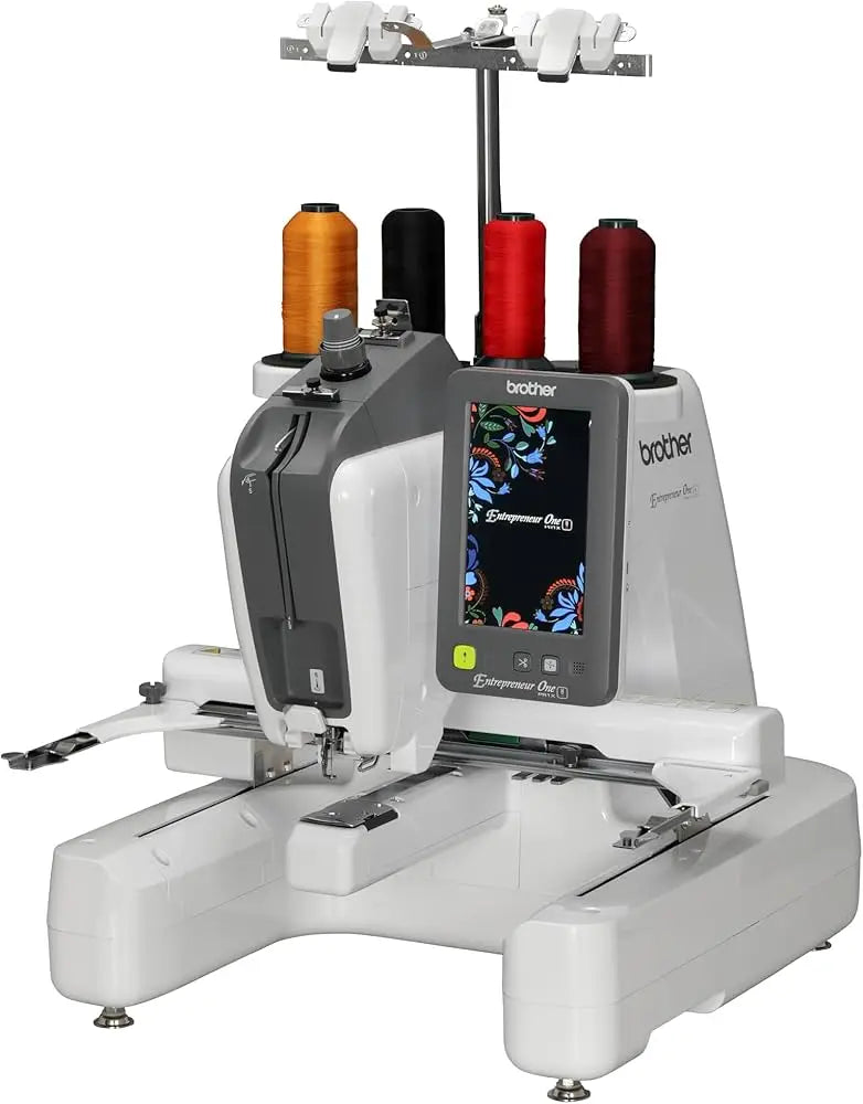 Macchina da ricamo Entrepreneur monostitch con elettronica di consumo e accessori