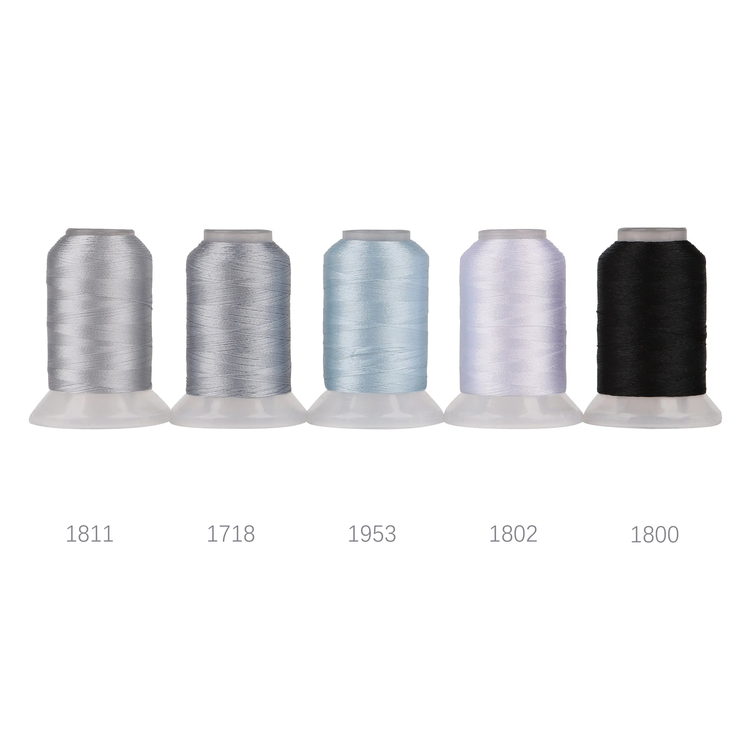 80 Nuovi Colori Madeira Set Premium Filato da Ricamo in Poliestere 40WT 500M Ogni Bobina Macchine Domestiche Brother Babylock Janome Singer