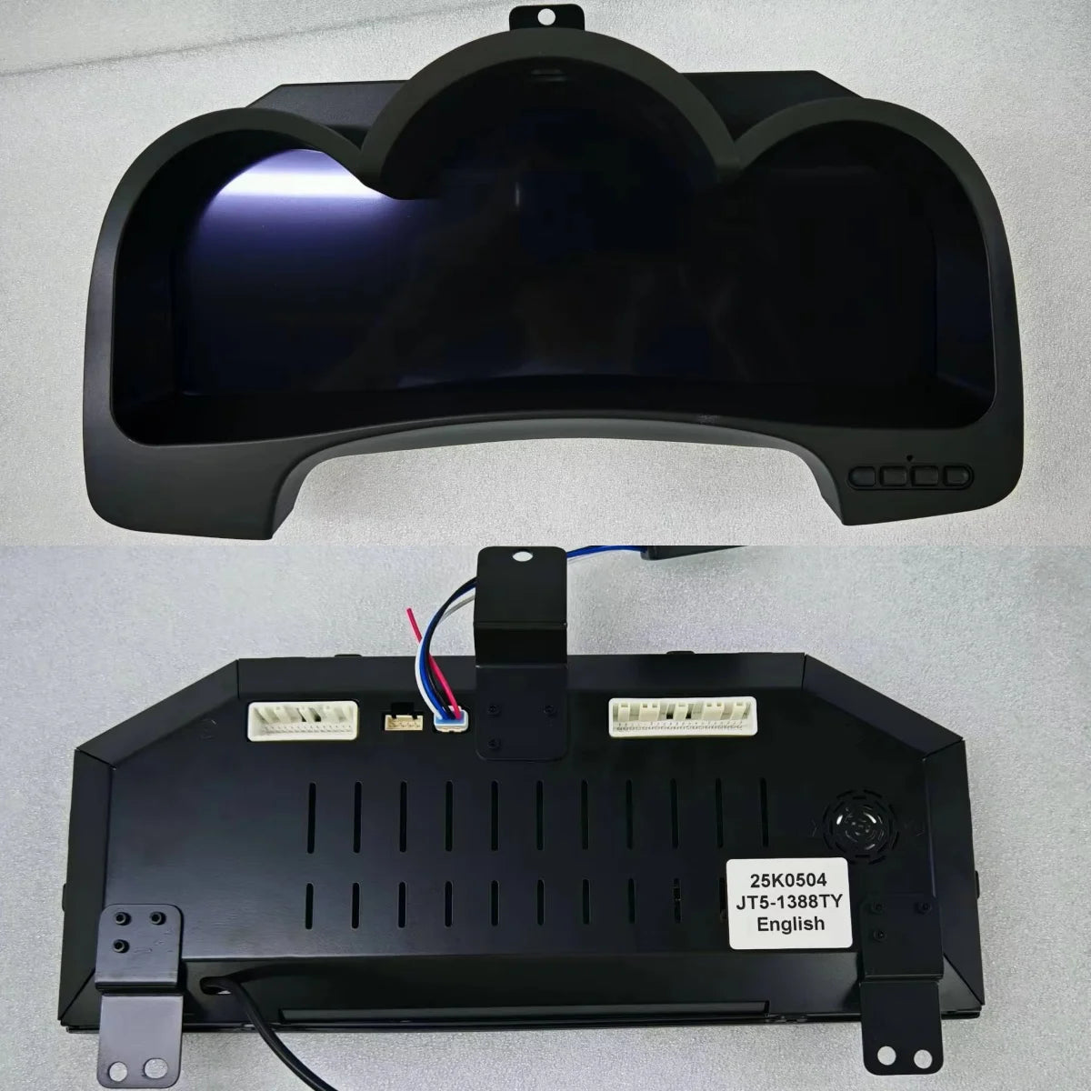 12.3 " Car LCD Digital Cluster For Toyota Hilux 2005 ~ 2015 Dashboard Virtual Cockpit Instrument Speed Meter LCD Screen