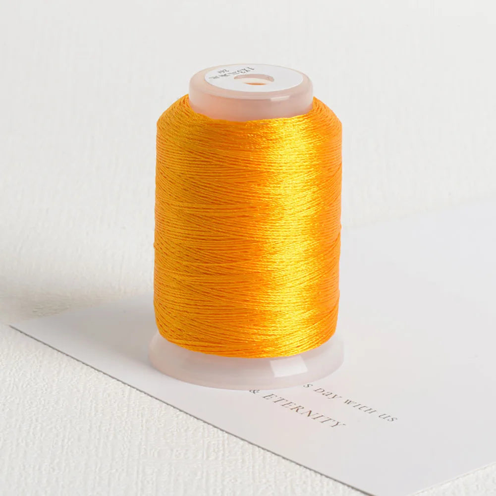350m/rotolo Filo da ricamo per cucito fai da te, strumenti per cucito a punto croce, braccialetto di pizzo, corda intrecciata, nodi di pizzo, decorazione di gioielli