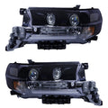 For Toyota Land Cruiser LC 200 Plug And Play Front Light 2016-2019 Lc200 Head Light Upgrade Projectors Led Headlight
