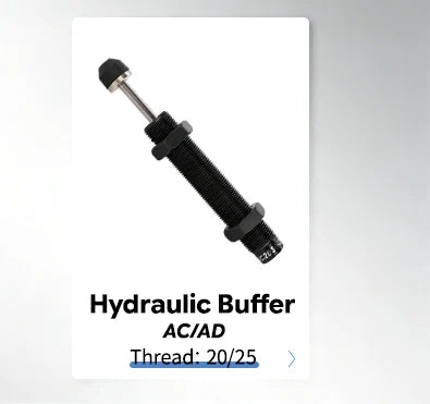 AC/AD Hydraulic Buffer Adjustableb Automatic Compensation Medium Carbon Steel Material Shock Absorber AC2020 AC2540