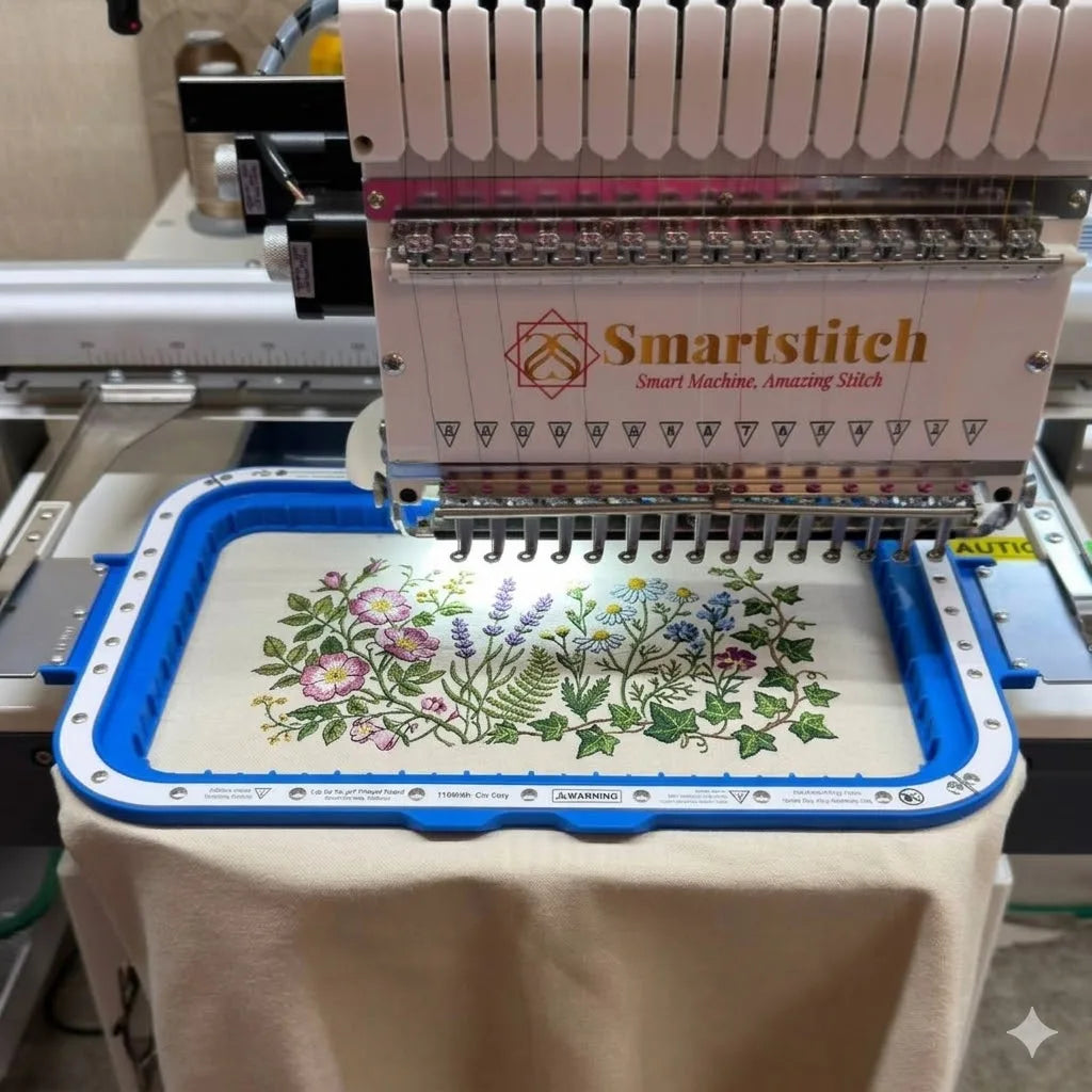 Macchina Smartstitch S-1001/S-1201/S-1501/S-1501 Ultra/S-1501 Plus/S1502 adatta per telaio da ricamo magnetico Sewtalent Mighty Hoop
