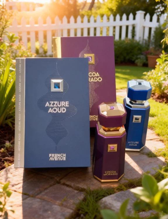Arabisch Langdurig parfum Vloeibaar Brun Cacao Morado Azzure Aoud French Avenue Geur Houtachtig Kruidig Vanille Parfum Damesparfum