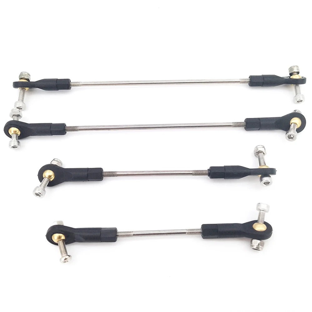 1PC M3 Push Rod Adjustable Tie Rods Ball Head Joint Stainless Steel Servo Linkage for RC Boat Airplane Car
