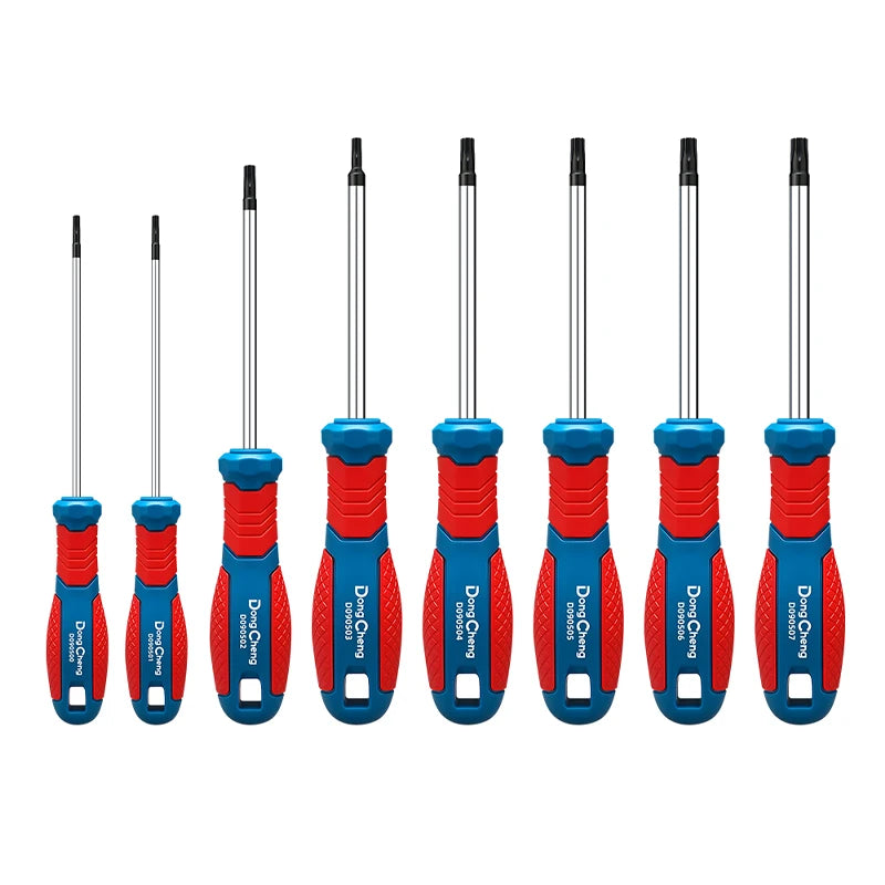 Cacciavite Torx di grado industriale, acciaio legato S2, cacciavite esagonale con foro centrale, T8, T10, T15, T20, T25, T27, T30, T40