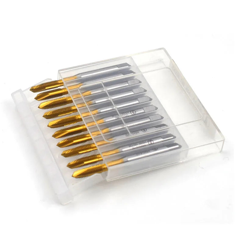 Titanium coated spiral tap extrusion tap tip tap tapping m2m2.5m3m4m5m6m8m10m12m14m16m18m20m22m24