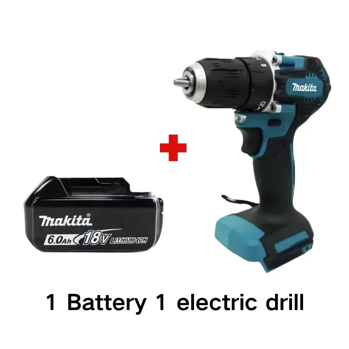 Makita 100% Origineel DDF487 Accu Boor-/Schroefmachine 18V Borstelloze Elektrische Slagschroevendraaier Oplaadbaar Elektrisch Gereedschap