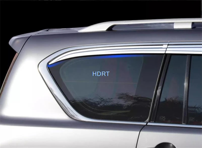 Car Styling Accessories Window Deflector Sun Visor Rain Gurad Awning Shelter Weather Shield For Nissan Patrol Y61 Y62 1997-2021