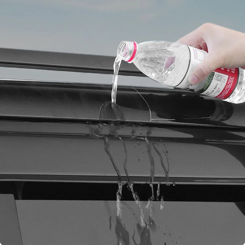 For BYD Ti7 FangChengBao Titanium 7 2026 2027 Widening and thickening waterproof rain eyebrows for car windows and rain barriers