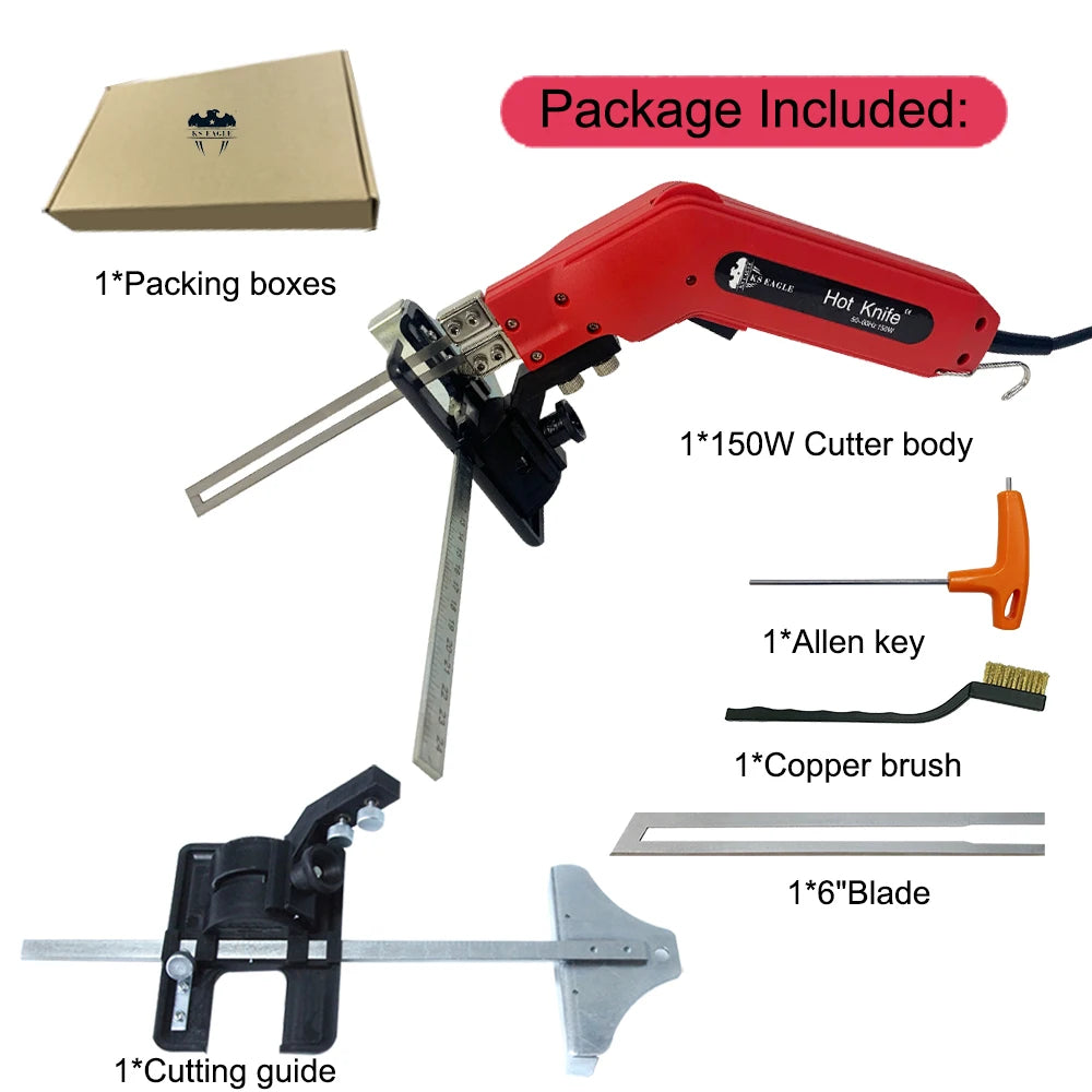 Foam Cutter Heteluchtmes 110/230V Elektrische Schuimsnijder Polystyreen Snijmachine Piepschuimsnijder DIY Snijgereedschap KS EAGLE Foamsnijder