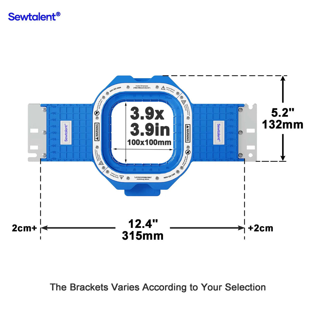 Macchina Smartstitch S-1001/S-1201/S-1501/S-1501 Ultra/S-1501 Plus/S1502 adatta per telaio da ricamo magnetico Sewtalent Mighty Hoop