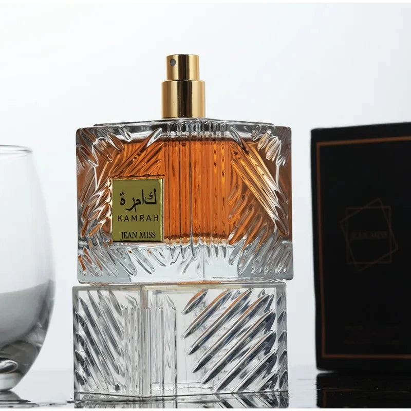 Arabische Luxe Mannenparfum MARK HIM Citroen Vanille Houtachtige Keulen Blijvende Geur Frisse Charme Gentleman Zakenman Body Spray