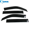 Car Rain Shield For Toyota Landcruiser 200 Series Fj200 2007-2021 Window Visors Car Window Deflectors Wind Deflector Sun Guard