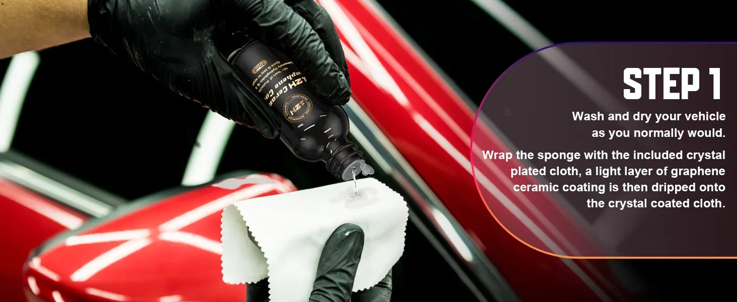 2026 Graphene Ceramic Coating 20H with Self Healing and UV Track Technology Car Detailing Professionals 10+ Years of Protection