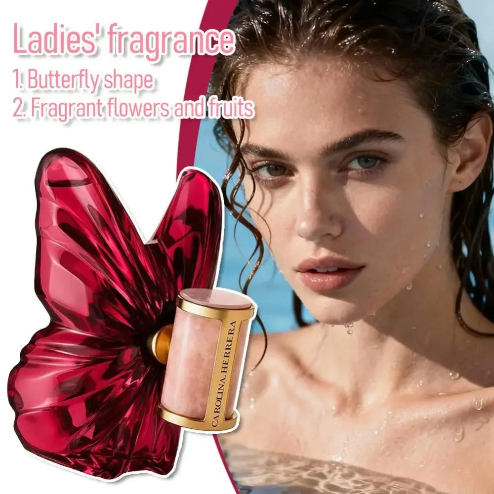 Profumo 80 ml Butterfly Arabian Luxury da donna Eau De Parfum, fragranza esotica fruttata floreale, profumo tropicale a lunga durata