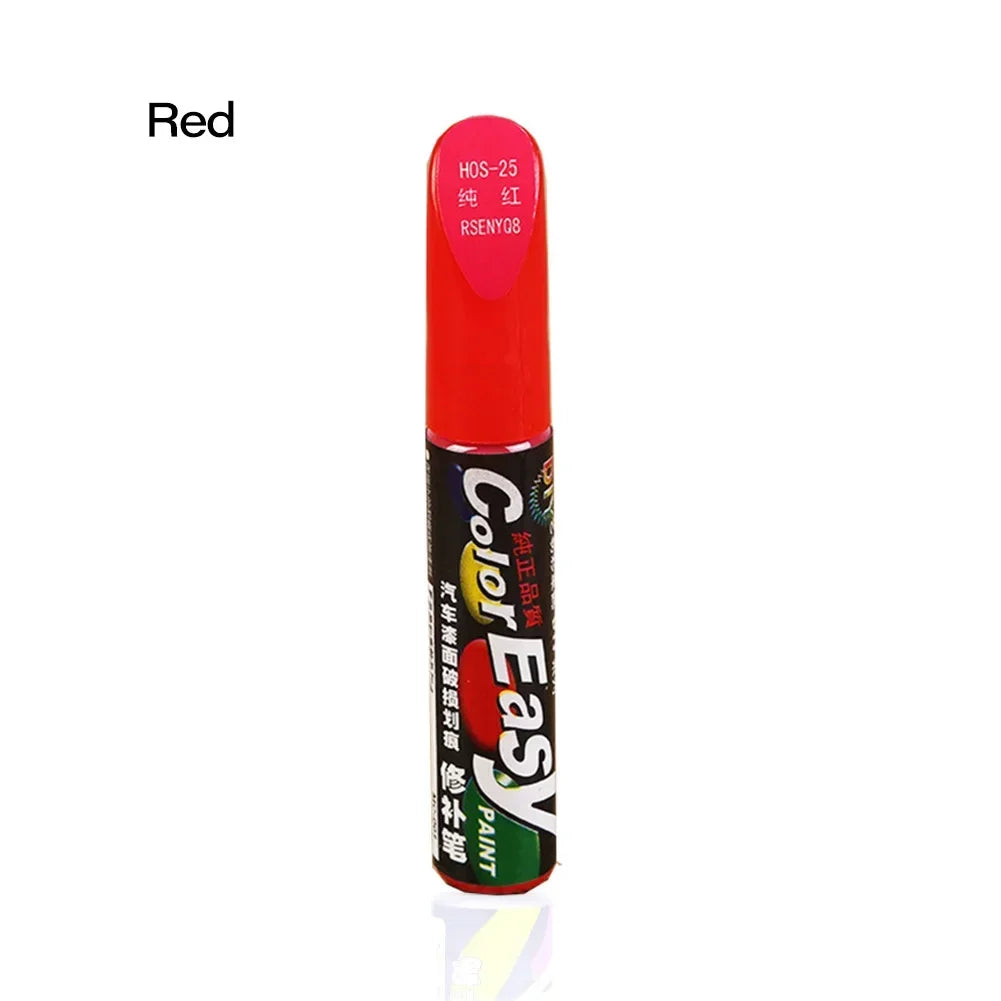 Car Paint Scratches Repair Pen Brush Waterproof Paint Marker Pen Car Tyre Tread Care Automotive Maintain Black White Red Silver