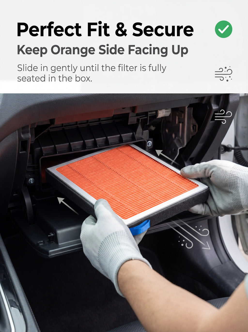 For Toyota Hilux Cabin Filter Air Filter Activated Carbon Air Conditioning Filter with Fragrance to Purify Car Cabin Air