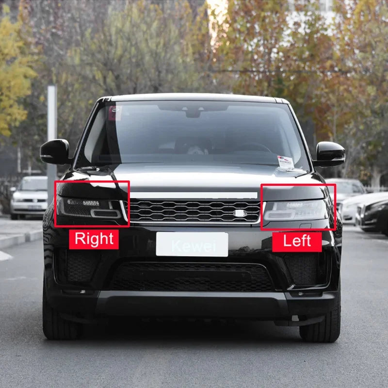 For Land Rover Range Rover Sport 2018 2019 2020 2021 Car Headlight Shell Headlight cover Headlamp Lens Headlight Glass